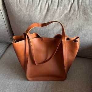 Madewell Leather Tote Bag